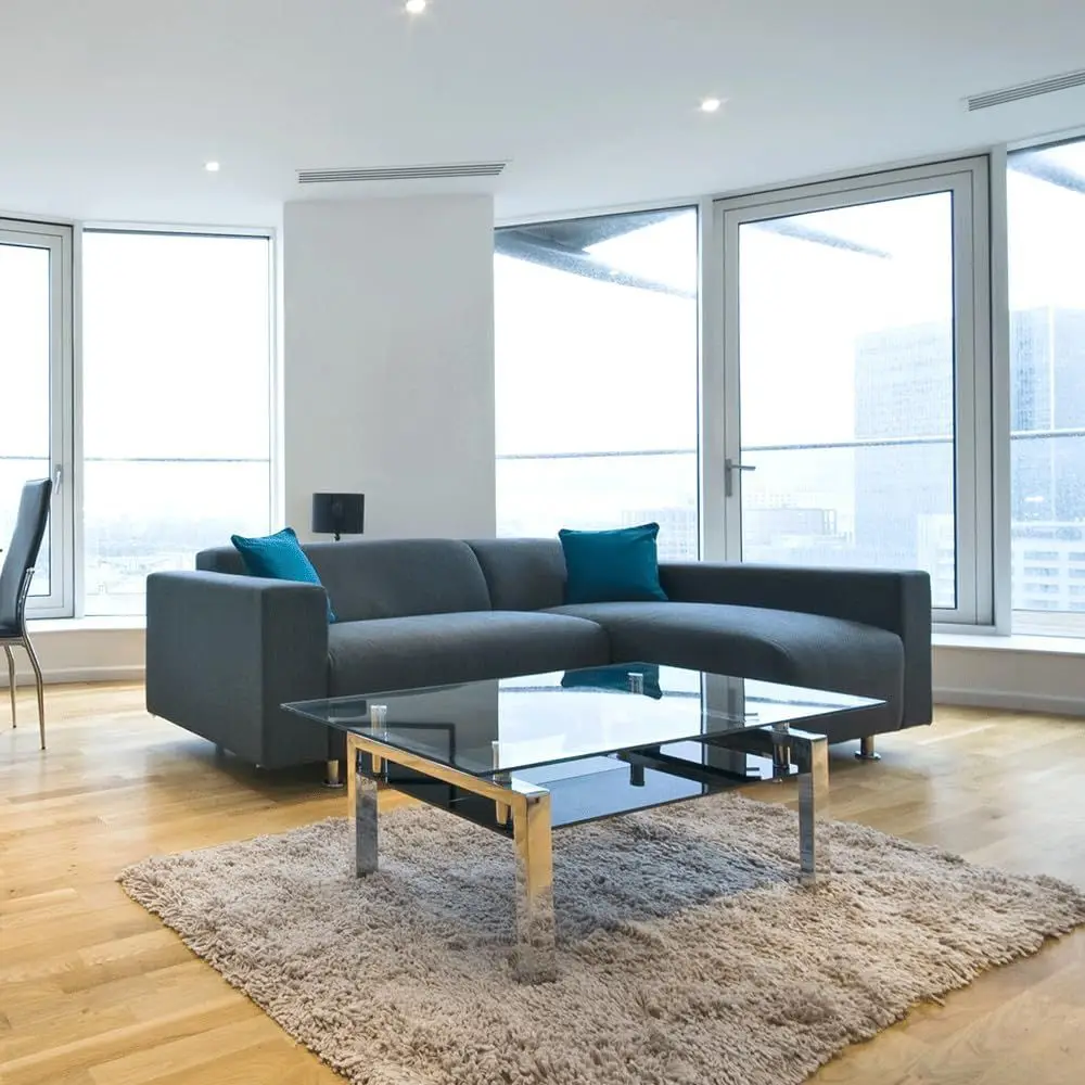 32 inch Square Glass Table Top - Tempered - 1/4