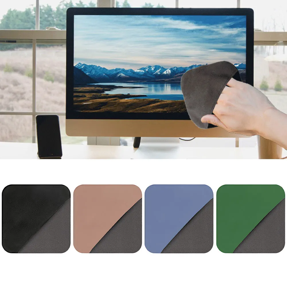 Computer Monitor Cloth Microfiber Screen Cleaner Cloth Screen Cleaning Wipes Mobile Phone Screen Clean Portable