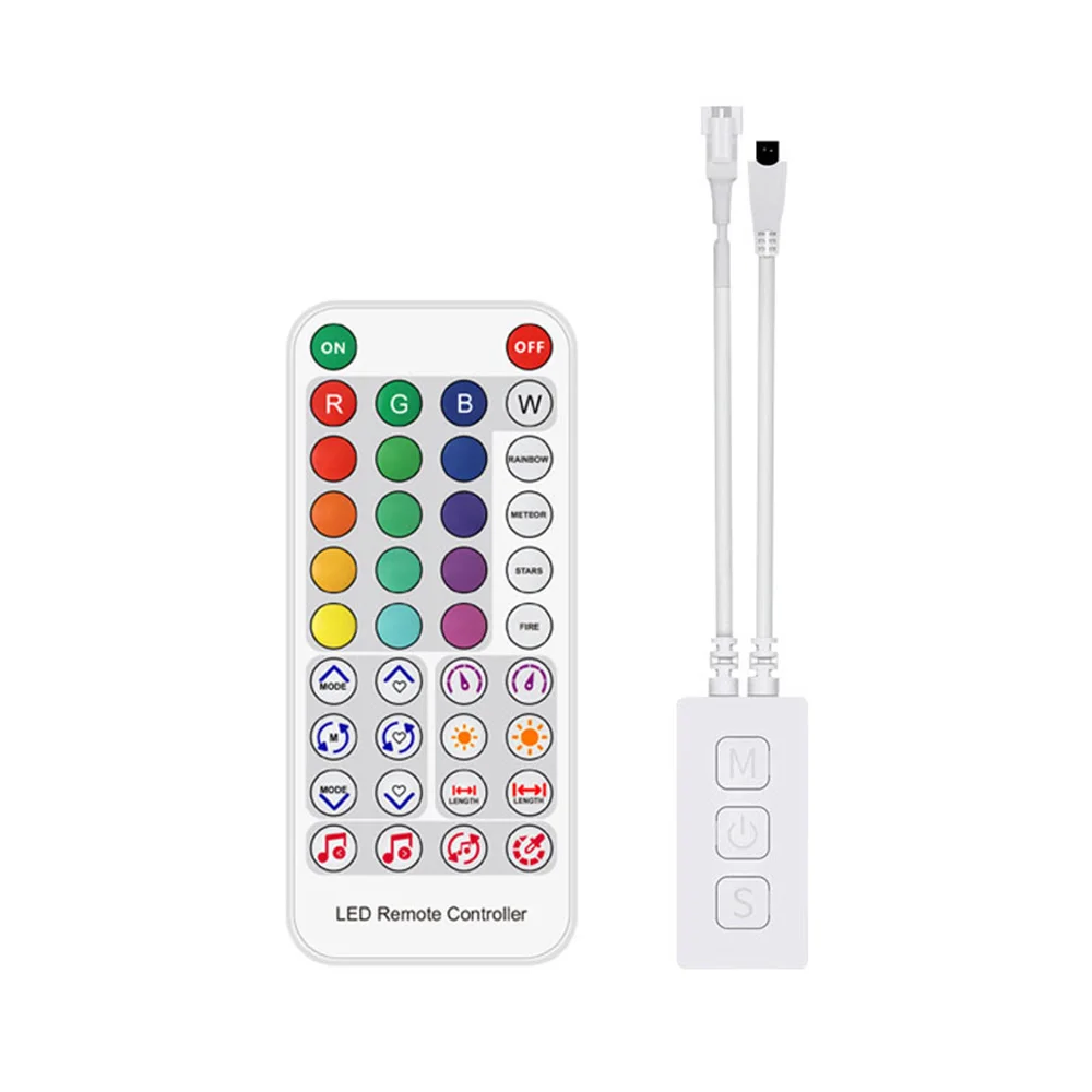 SP611E Phantom Bluetooth Music Controller Fireworks Light Strip LED Controller Mobile APP Smart Dimmer