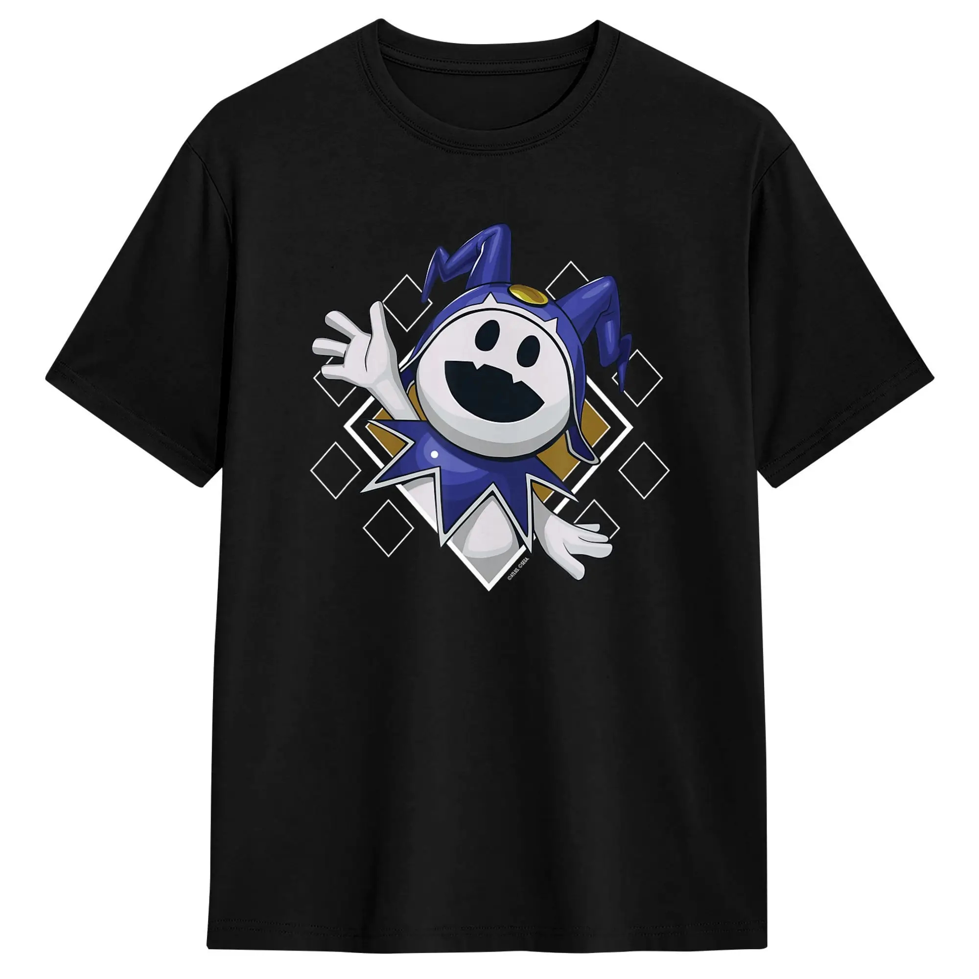 Shin Megami Tensei V- Vengeance Jack Frost Diamond T-Shirt Summer Pure Cotton Leisure Tee Shirt For Man Pattern Tops
