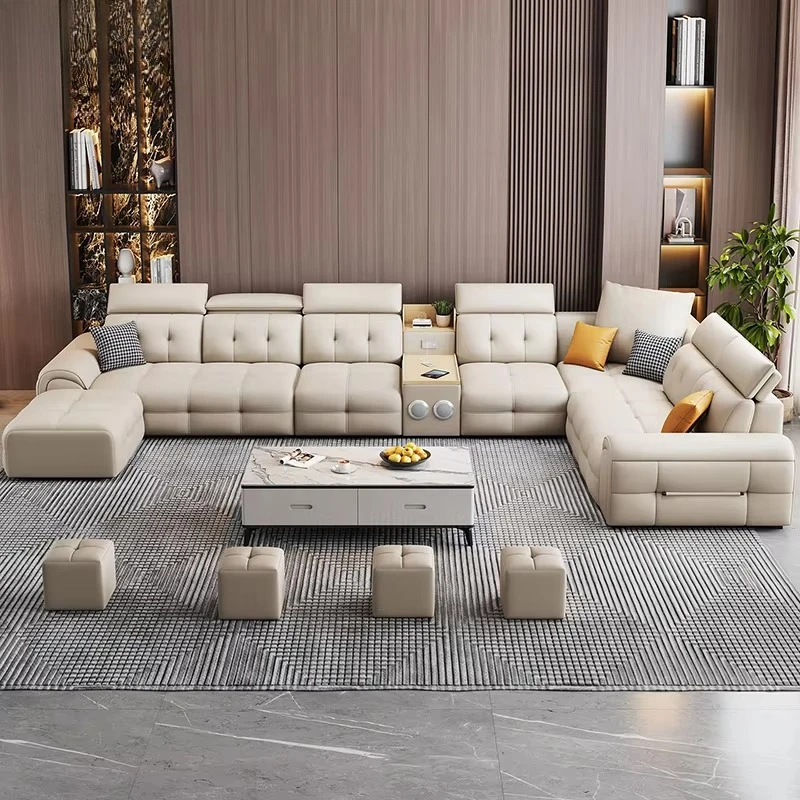 2026 New Models Luxury Modern 7 Seater Modular Living Room Sofas Simple Design Good Price Sofa Set Furniture  Couch for Home Use
