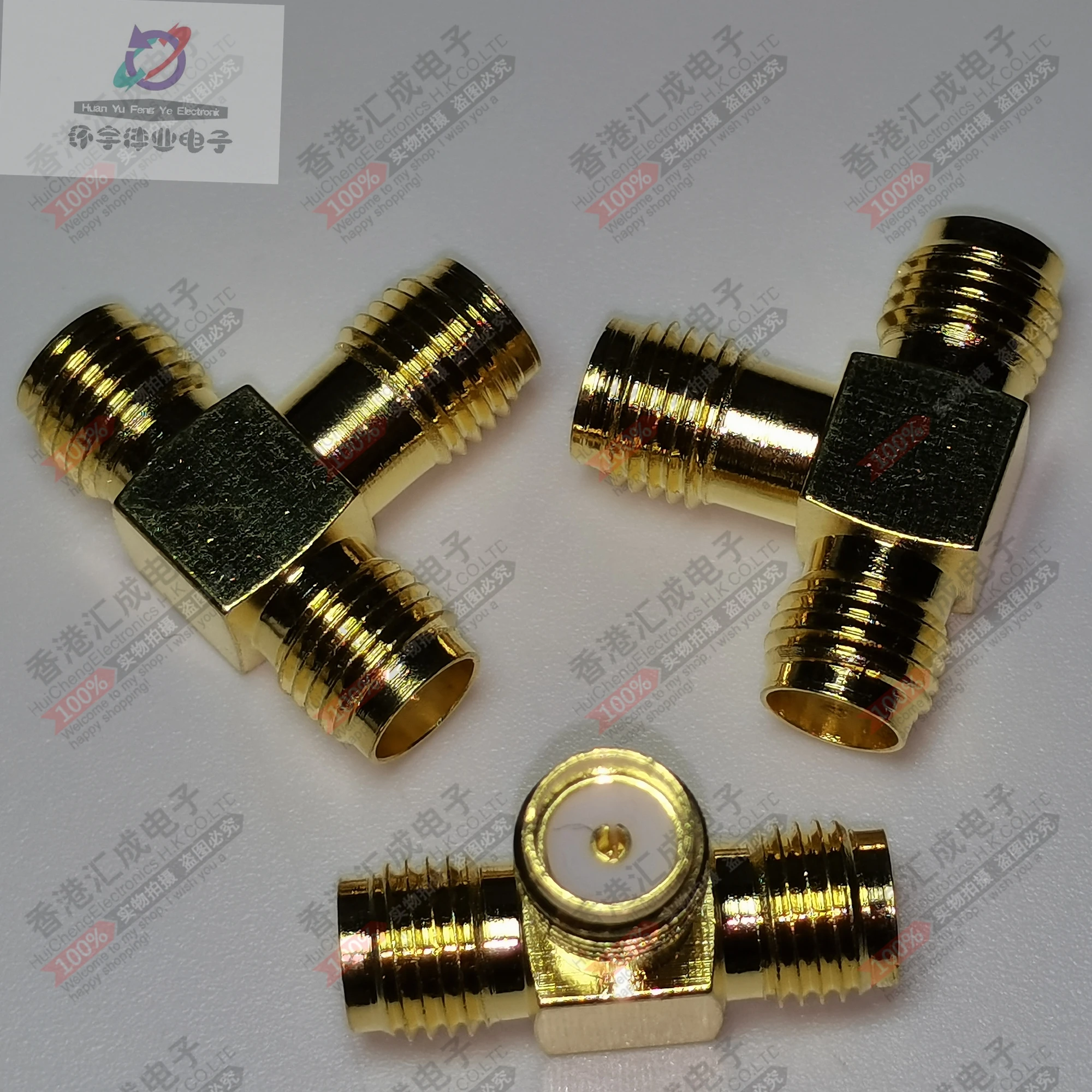 Sma T-adapter female to female SMA female SMA female SMA female SMA female T-connector new original