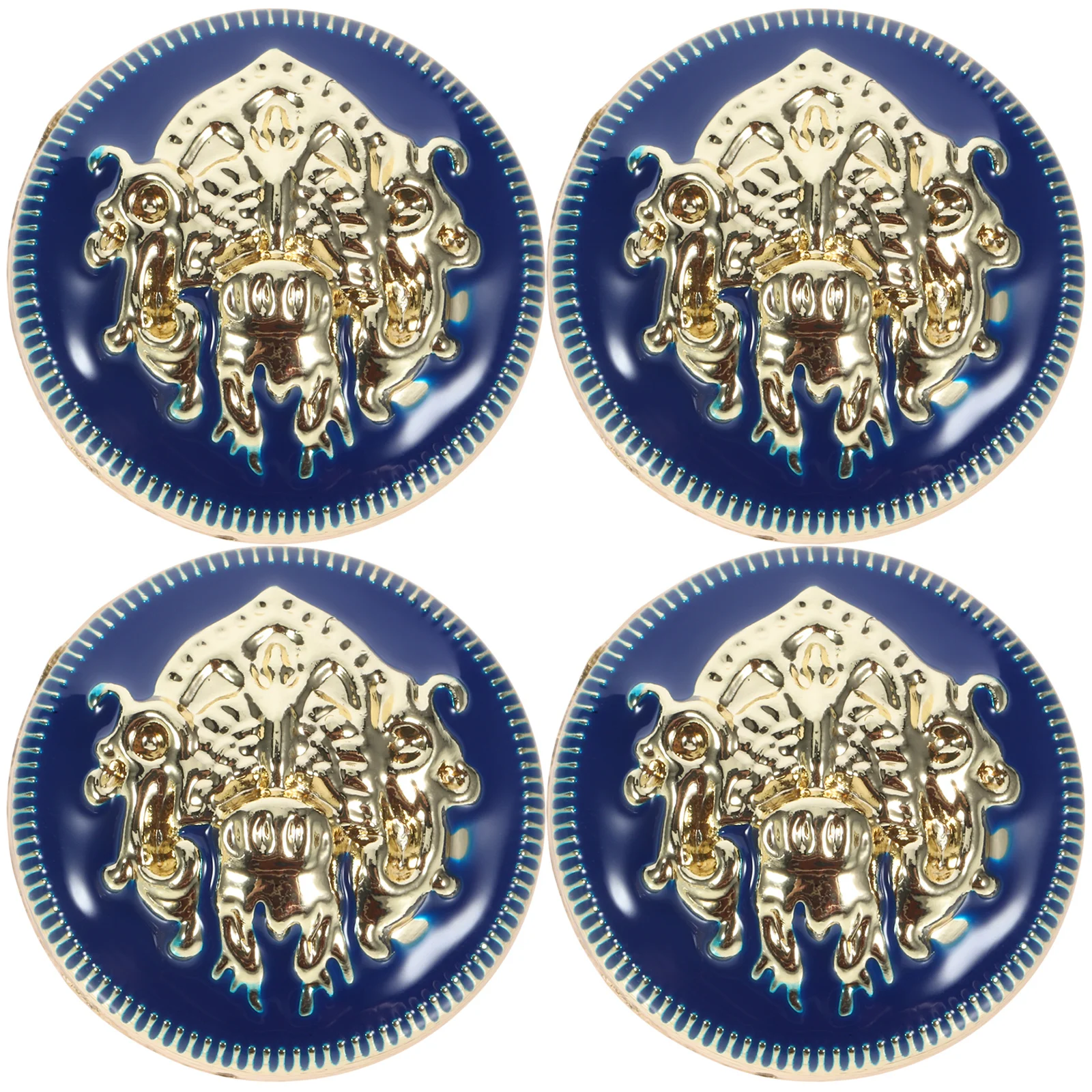 

20Pcs Vintage Buttons Metal Decorative Buttons for Coat Jacket Suit Uniform Small Size Stylish Chic Fasteners for Men Women