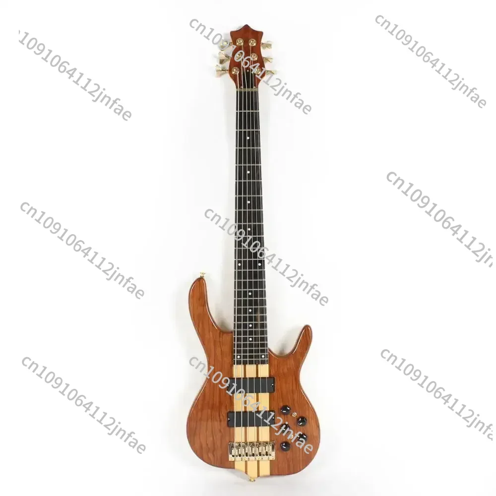 

Высококачественная OEM-изготовленная на заказ в Китае гриф через корпус 6, шестиструнная электрическая бас-гитара ebana