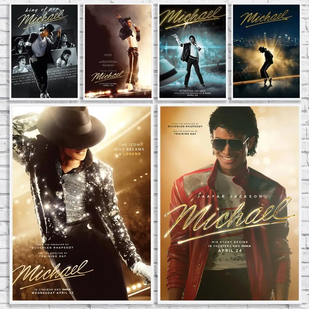 Hot movie M-Michaels 2026 Poster Versatile HD Waterproof Wall Art Self-Adhesive Decor for Any Space Ideal Gift
