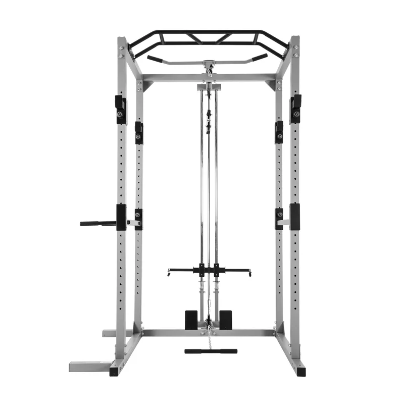 Wholesale New Design Home Use Multi Functional Trainer Gym Fitness Equipment 3 in 1 Combo Power Rack with Smith Machine