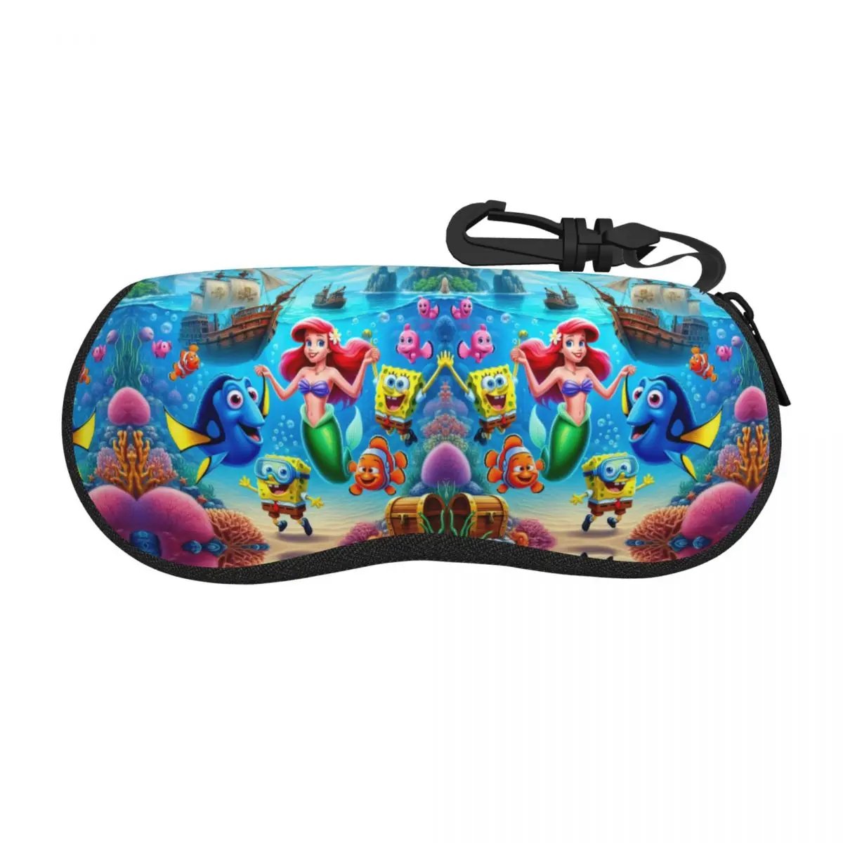 

Custom Finding Nemo Shell Glasses Case Unisex Fashion Dory Eyeglasses Case Sunglasses Protector Box