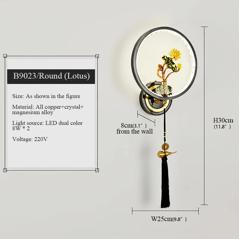 ULANI Brass Wall Lamp LED Modern Luxury Sconce Light Interior Decoration Household Bedroom Bedside Living Room Corridor Lightin image 6