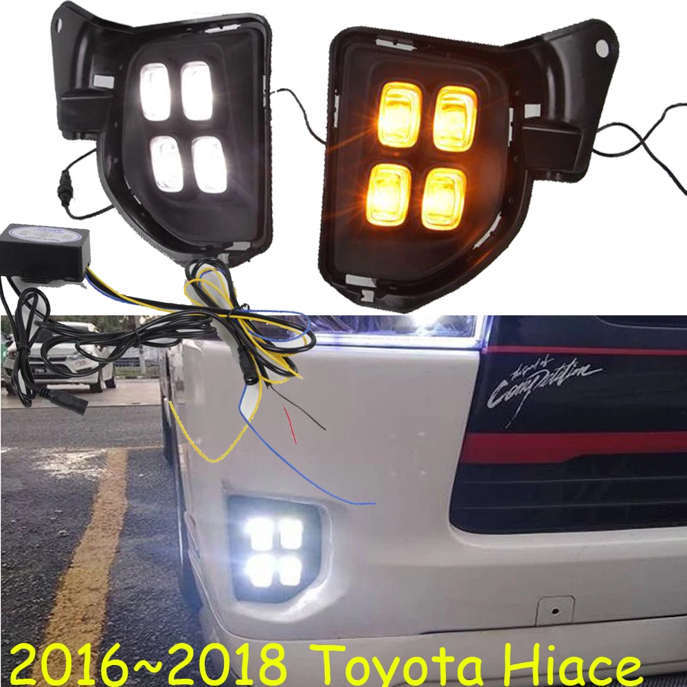 car accessories,Hiace daytime light,2014 2015 2016 2017 2018 ,hiace bumper light,auris,ch-r,LED,Hiace fog light,car styling