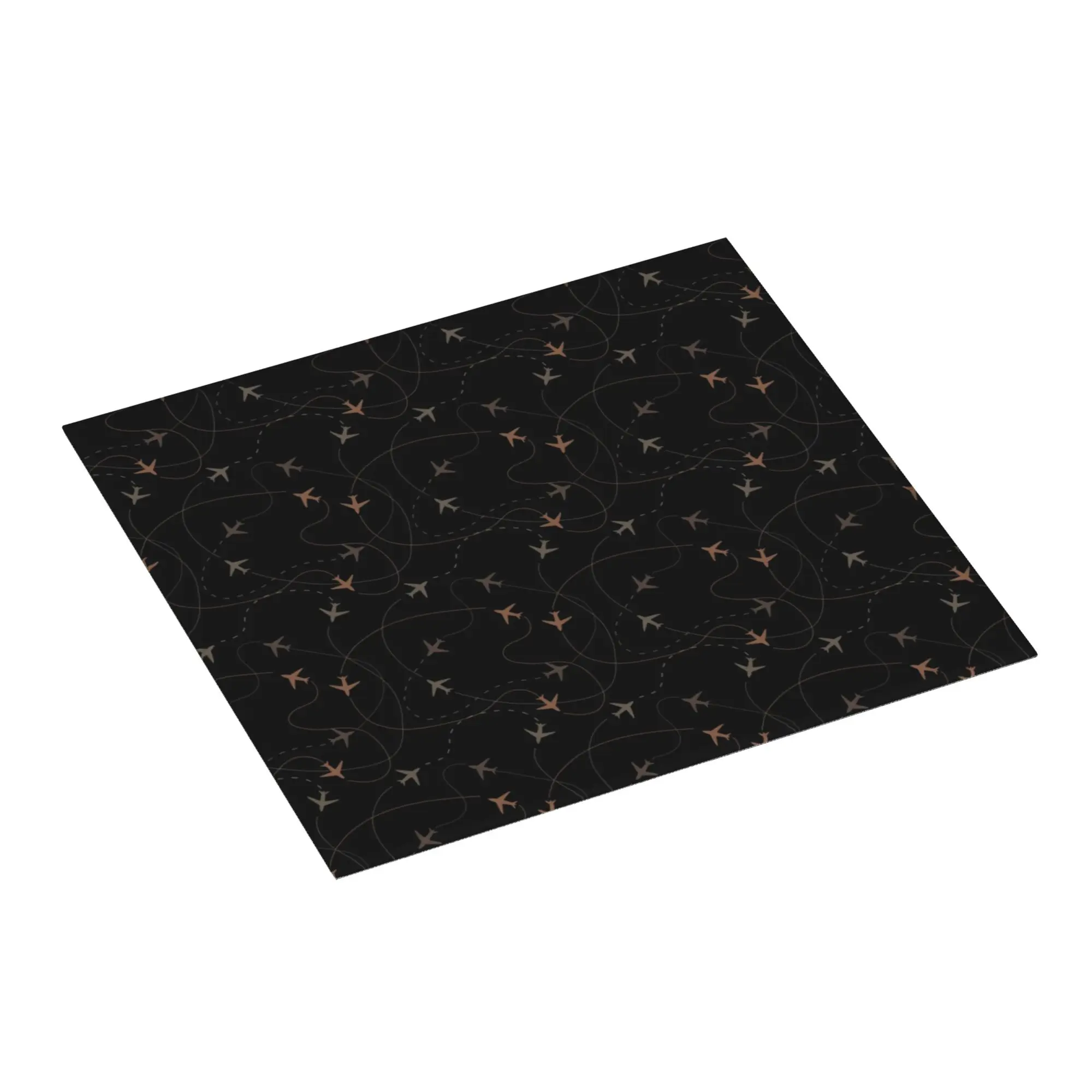 Drying Mat For Kitchen Pilot Aircraft Night Flight Routes Water Absorbent Air Controllers On Slip Kitchen Counter Protector Mat