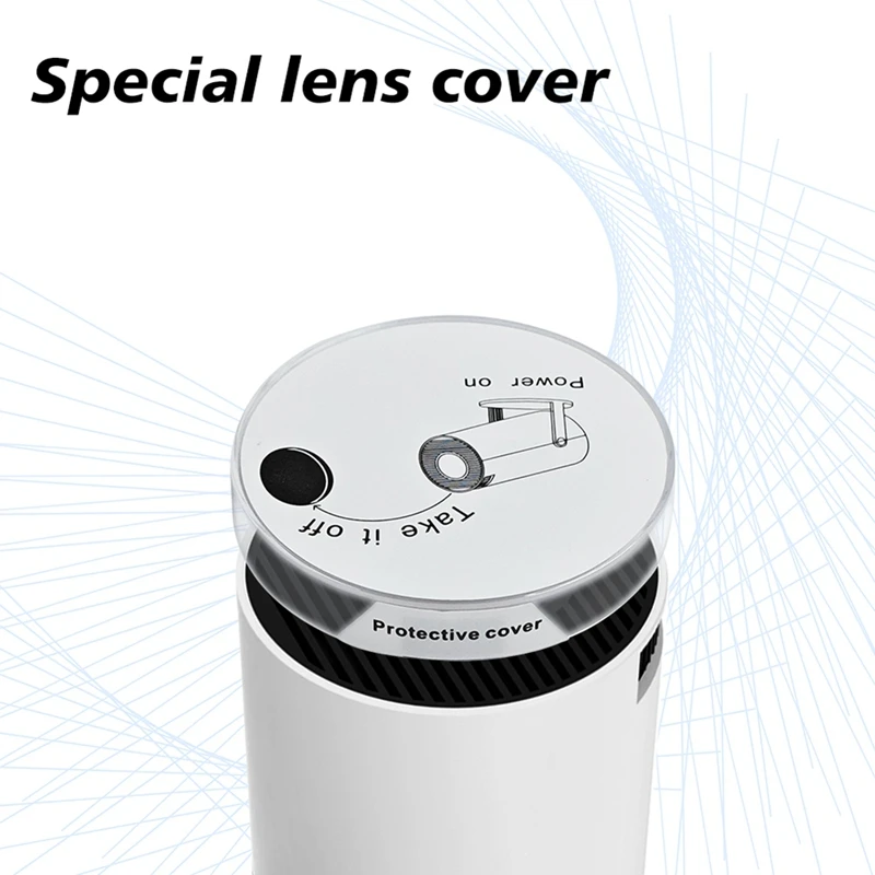 Projector Lens Cover Protective Cap for Hy300Pro Projector Protetion Accessories Dustproof-A32R