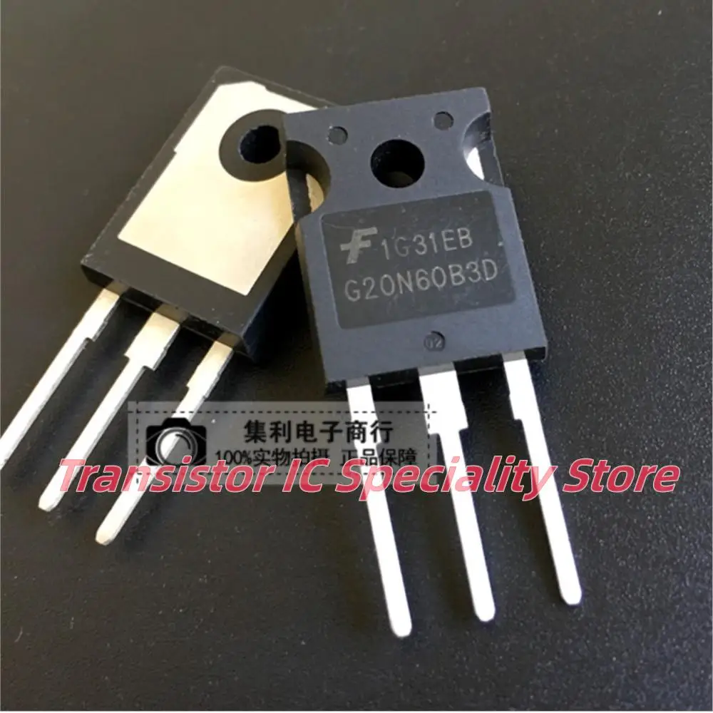 5PCS-10PCS  G20N60B3D HGTG20N60B3D  IGBT TO-247 600V 40A Imported  Original  Best Quality