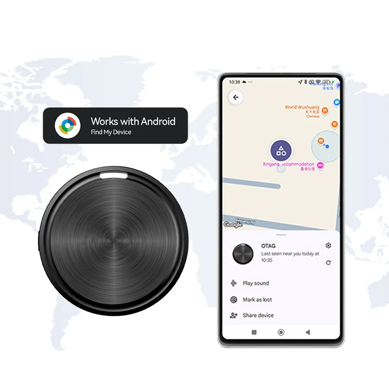 محدد موقع تعقب Android الذكي - جهاز تتبع لاسلكي متوافق مع جهاز Google Find My Device #1