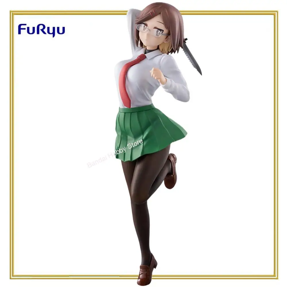 En Stock, Figura Original de Anime Ninja To Koroshiya No Futarigurashi Koga Konoha de FuRyu, Modelo de 21 cm, Trio-Try-iT, Regalo