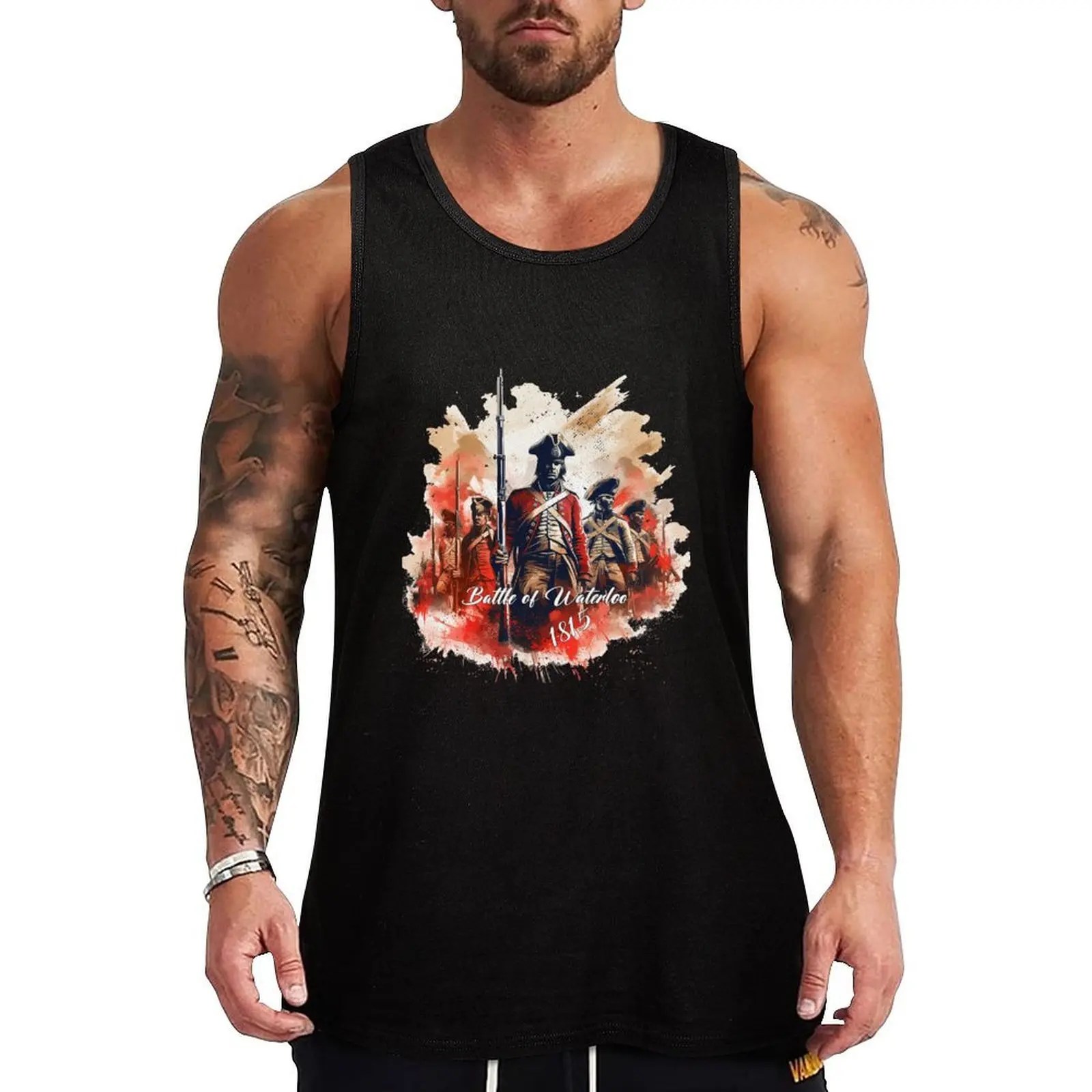 Waterloo's Enduring Impact - A Legacy of Unity Tank Top Active Tank Top Lightweight Workout Gym Sleeveless