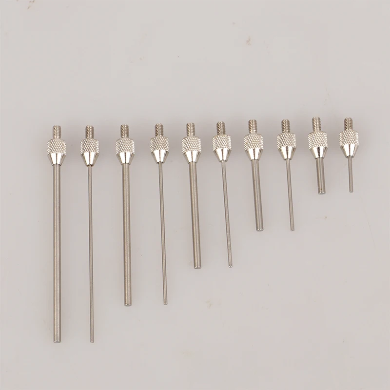 Dial Test Indicator Contact Point Comprimento Measuring Gauge Tool Diâmetro da Agulha 10 mm 20 mm 30 mm 40 mm 50 mm M2.5 Thread mm 1.5 mm mm mm Novo