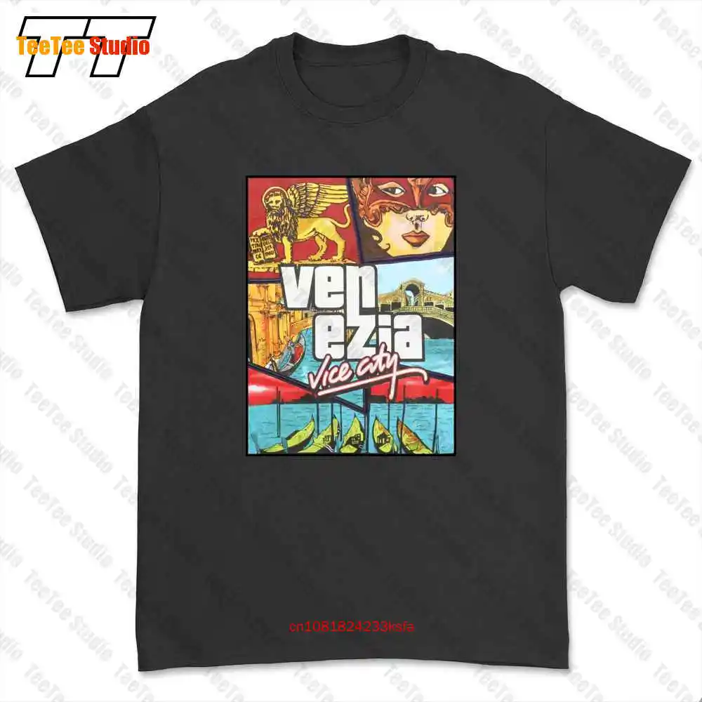 Grand Theft Auto Parody Gta Venice Vice City T-shirt Tee 73W4