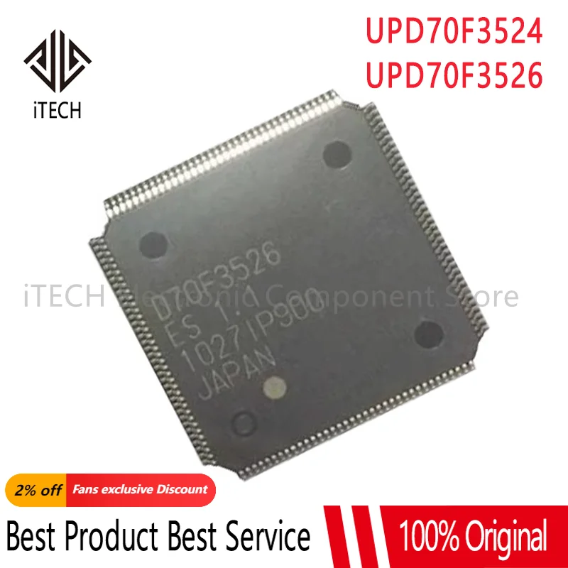 1PCS/lot UPD70F3524 D70F3524 UPD70F3526 D70F3526 UPD70F35 BUPD70F QFP144 car chip 100% Original Brand New