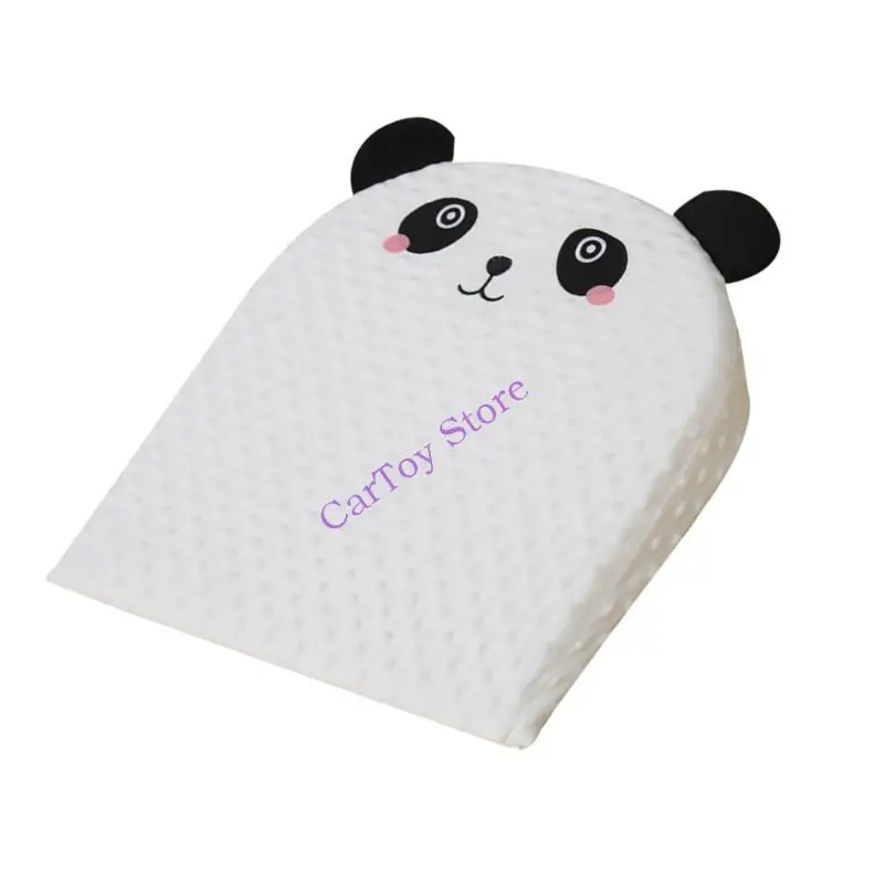 وسادة رضاعة مريحة للأطفال الرضع وسادة إسفين للنوم والرضاعة الطبيعية وسادة داعمة بنمط كرتوني