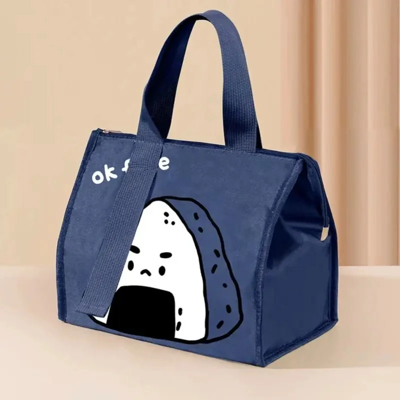 Tragbare Thermo-Lunchbox-Taschen für Damen und Kinder, zur Aufbewahrung von Lebensmitteln, Handtaschen, Reise-Picknick-Beutel, isolierte Kühlbox, Bento-Tasche – Detail 19