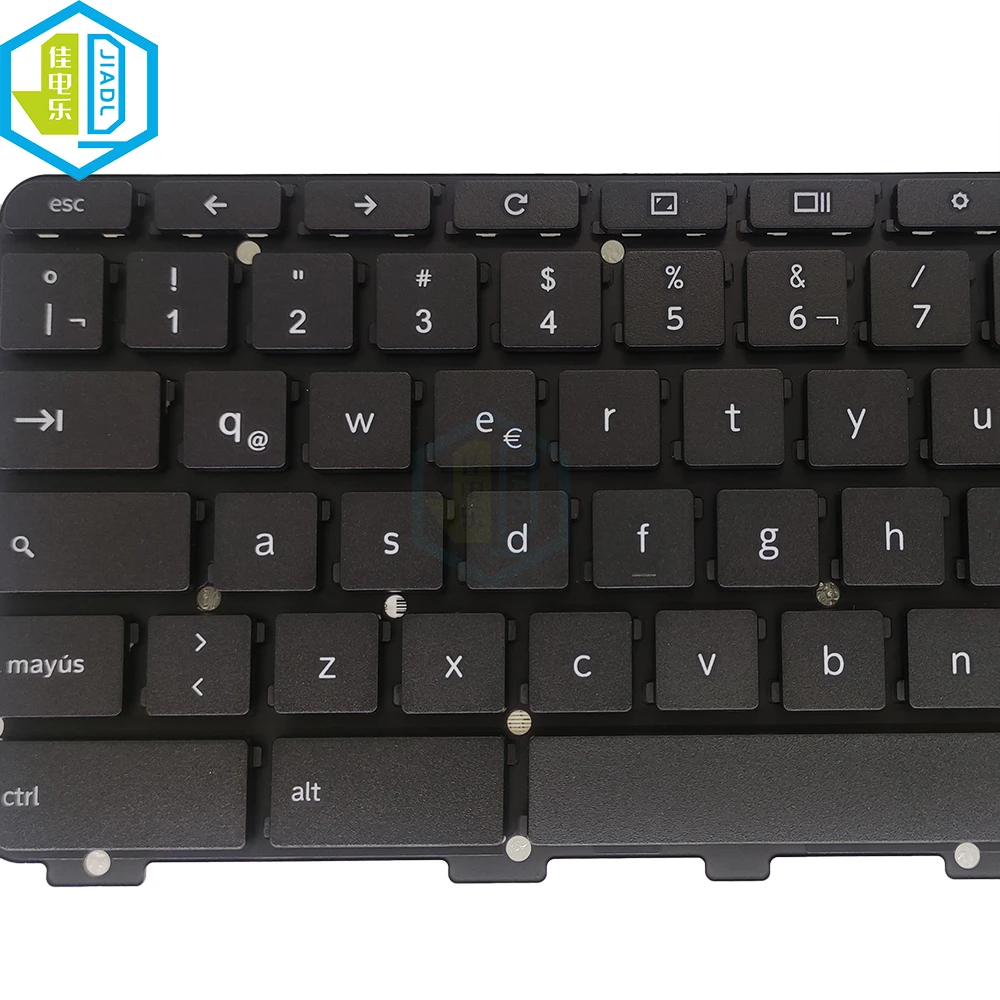 Latin Spanish Keyboard For Lenovo 300E Chromebook 2nd Gen 100E-RU 100E N3350 N24 Chrome SN20Q39935 Laptop Replacement Keyboards