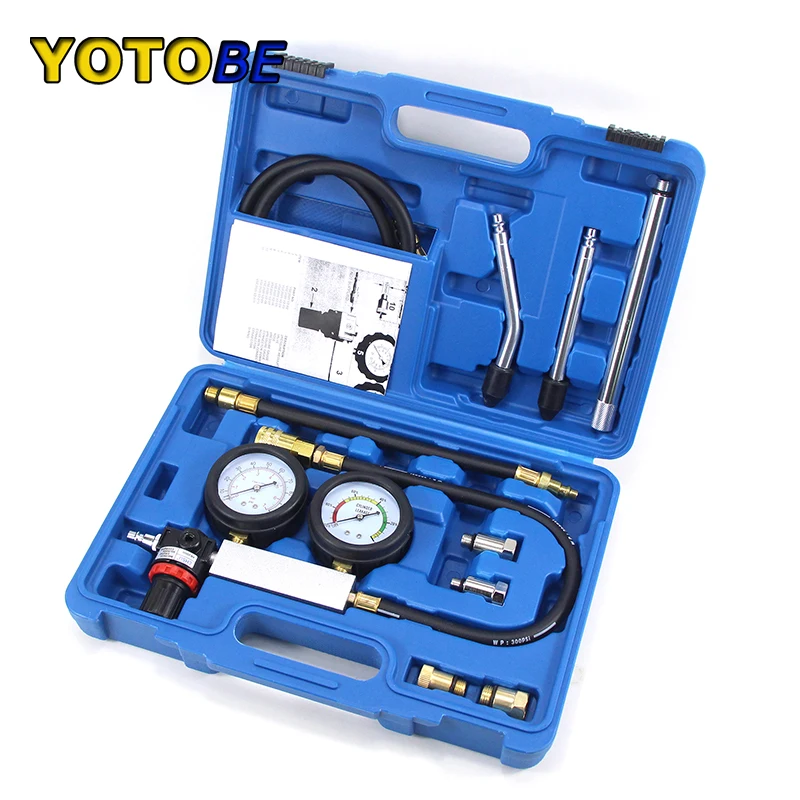 European style Engine Compression Leakage Leakdown Detector Cylinder Leak Tester For Truck& Car