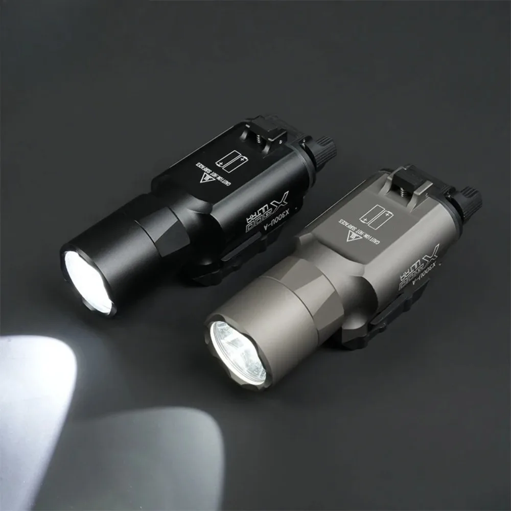 Tattico X300 X300U Ultra Metallo Pistola Pistola Stroboscopica HA CONDOTTO LA Luce Accessori Per Pistole Misura 20mm Rail Airsoft Appeso Torcia Da Caccia