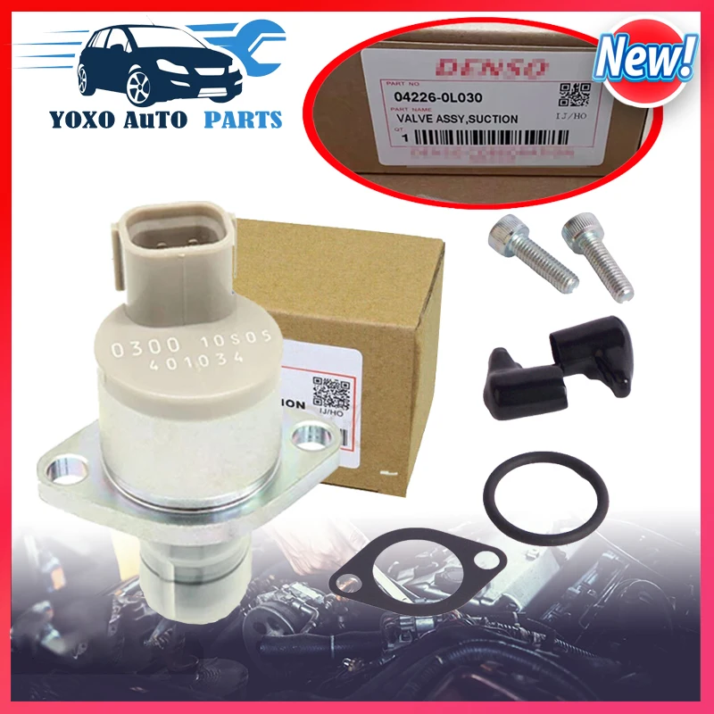 Pompe à carburant à pression d\'origine, commande d\'aspiration, vanne SCV, OEM 04226-0L030, 294200-0300, 2940090250, Ttoyota Auris Avensis,