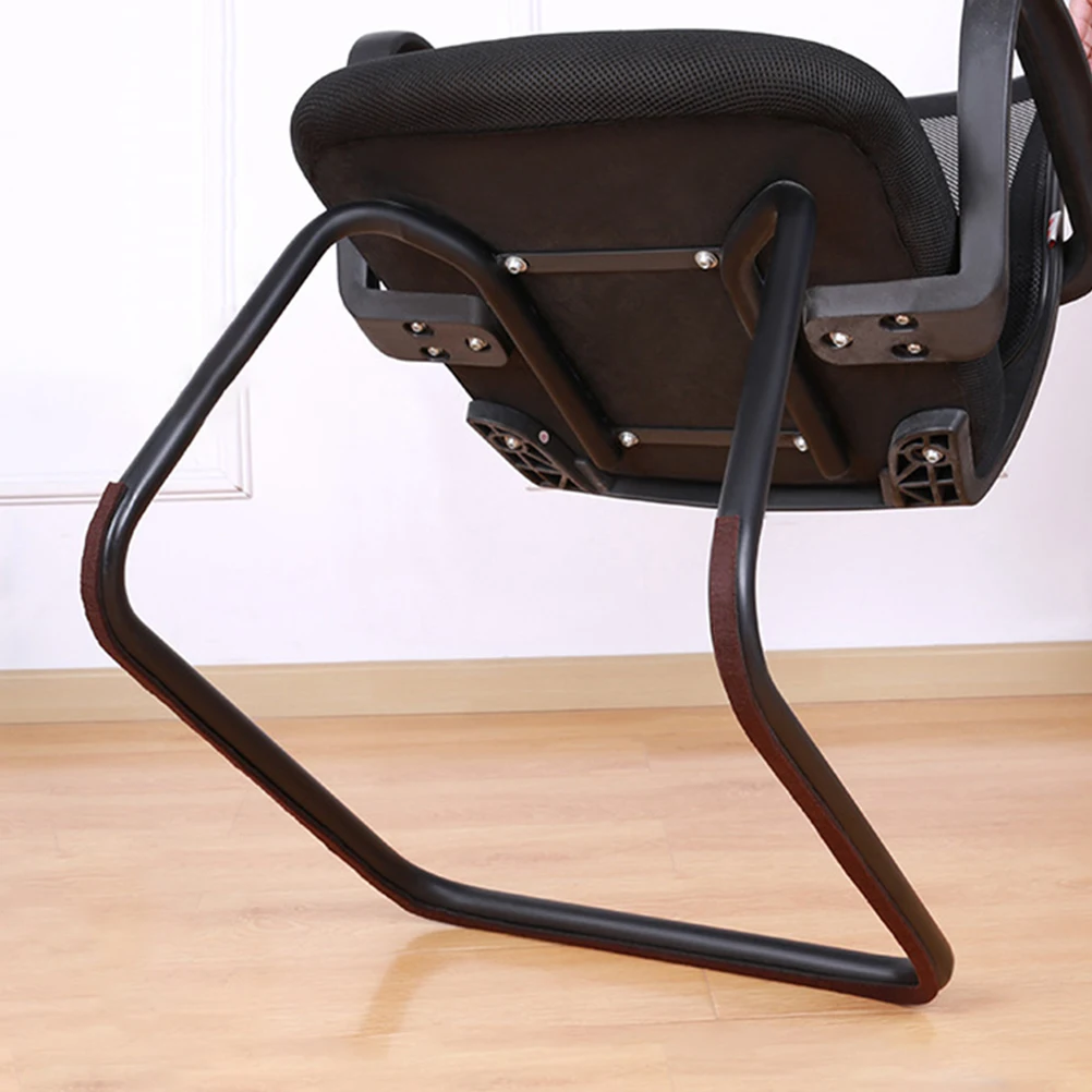

2Pcs AntiSkid Felt Chair Feet Protectors Noise Reduction Floor Pads For Stool Leg Protection