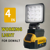 Work Light For Dewalt 18V Battery Camping Lantern Led Portable Spotlights Cordless Outdoor Work Lamp Fishing Handheld Emergency
