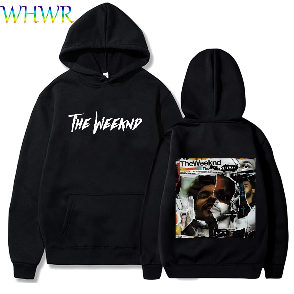 Weeknd Fleece Sweatshirts Casual Loose Hoodies the Weeknd Oversized Hoodie Y2k Streetwear Pullover Unisex Printing Pullovers