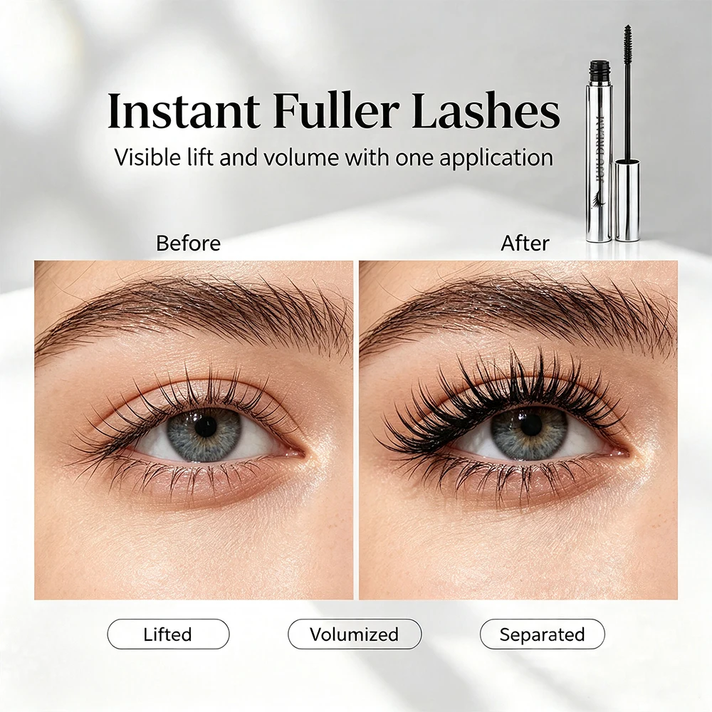 Waterproof Dense Volume Mascar - Waterproof Mascara Wand 评论和价格