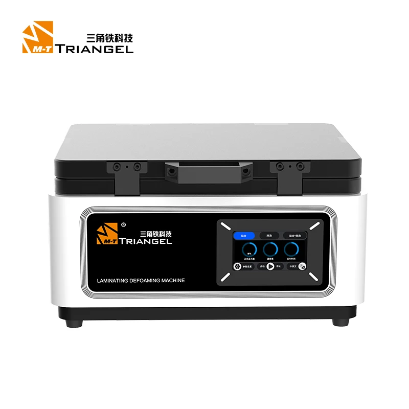 M-Triangel MT-18 16 Inch LCD Laminating Machine Built In Vacuum Pump No Need Air Compressor Cell Phone Flat Curved Screen Repair