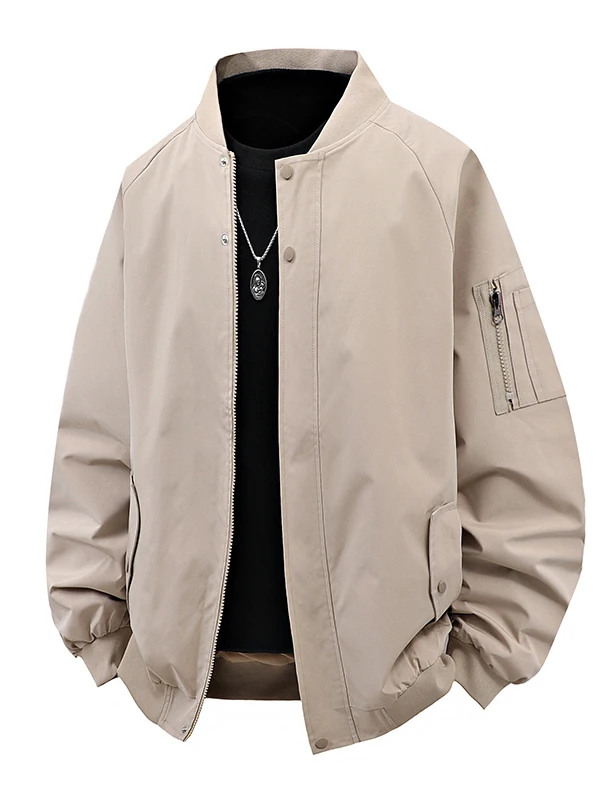 

Vintage American Street Sle Loose Men's And Women's Flight Jaet Balame Coat Windproof Youth Trendy Polyester Nylon C...