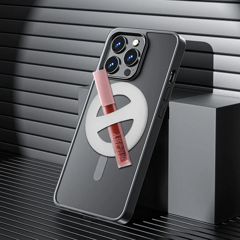 دائم سيليكون المغناطيسي الهاتف حامل أحمر الشفاه المغناطيسي العالمي الشفاه الصقيل الهاتف الخلفي حامل الشفاه قبضة واقية النساء فتاة #2