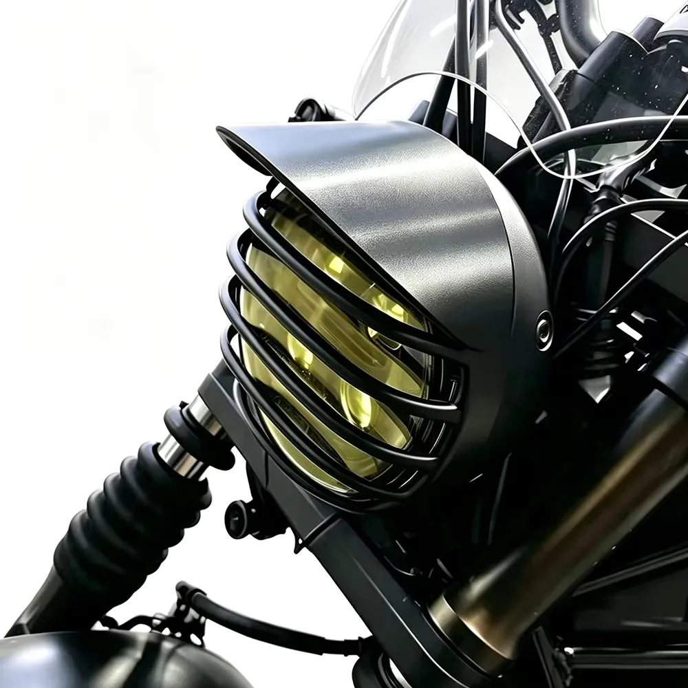 For Honda REBEL 500 300 CMX300 CMX500 CL250 CL300 CL500 2017-2026 Motorcycle Headlight Trim Cover Retro Modified Headlights
