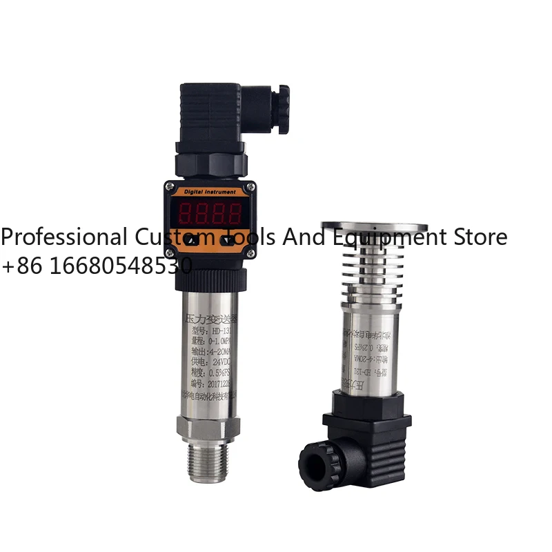 L3wDigital Display 4-20mA Pressure Transducer QD-131 0-10V Pressure Transmitter Pressure Sensor