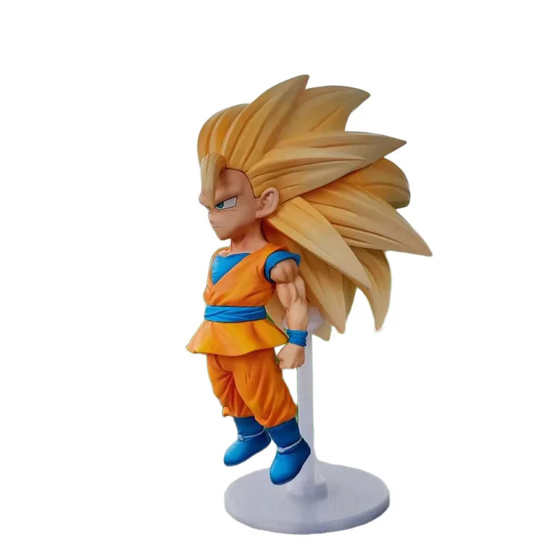 

Серия Dragon Ball Super Saiyan 3, Гоку Dragon Fist Q, версия, фигурки, игрушки, коллекционные украшения, периферийные устройства в стиле аниме, подарки на день рождения