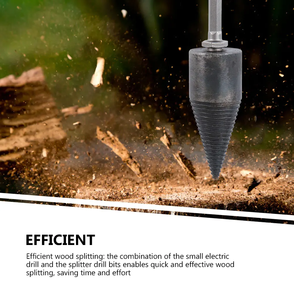 

Drill Bits Wood Splitter Electric Removable for Splitting Log Firewood