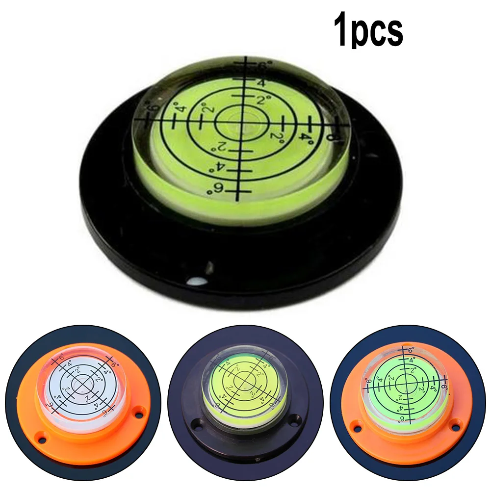 1pcs 32mm Horizontal Bubble Level High Precision Environmental Bulls Eye Spirit Level Round Bubble Mini Circular Measuring Tools