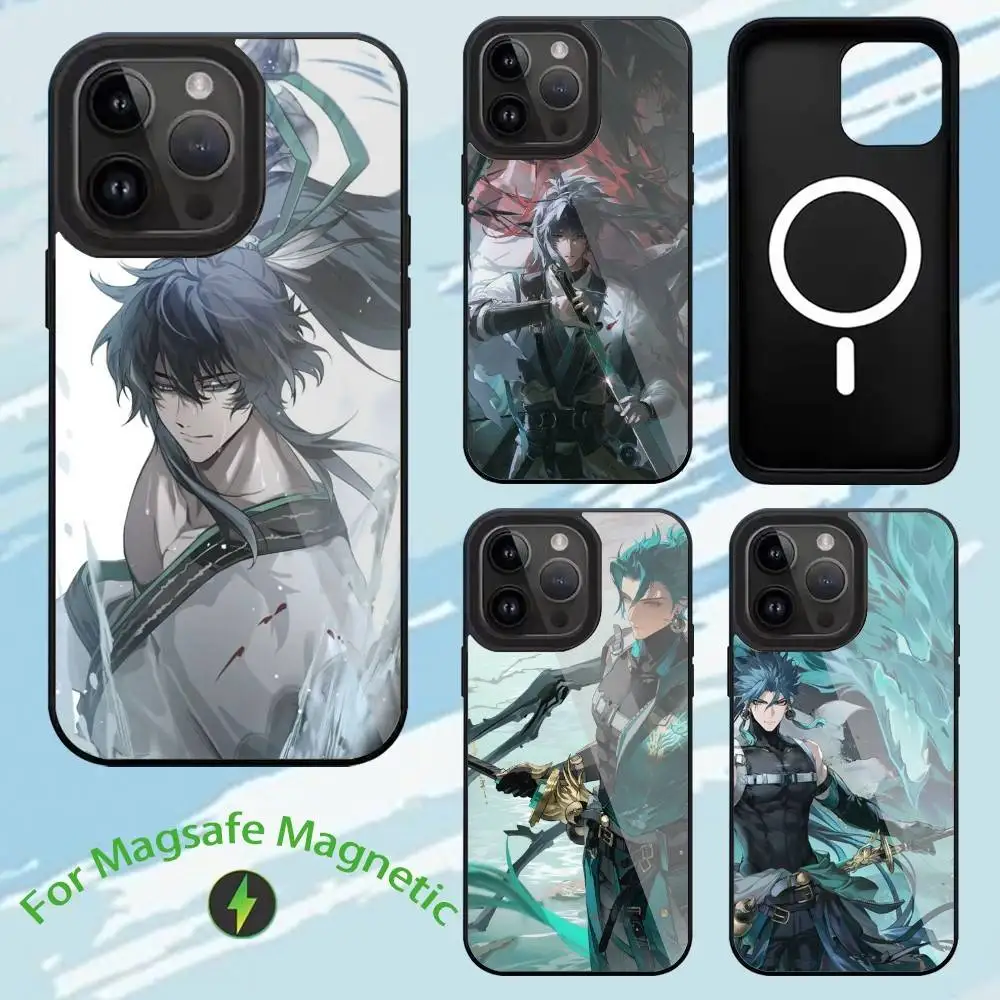 

Game W-Wuthering Waves-s Phone Case For iPhone17,16,15,14,13,12,11,Plus,Pro,Max For Magsafe Wireless Charging case