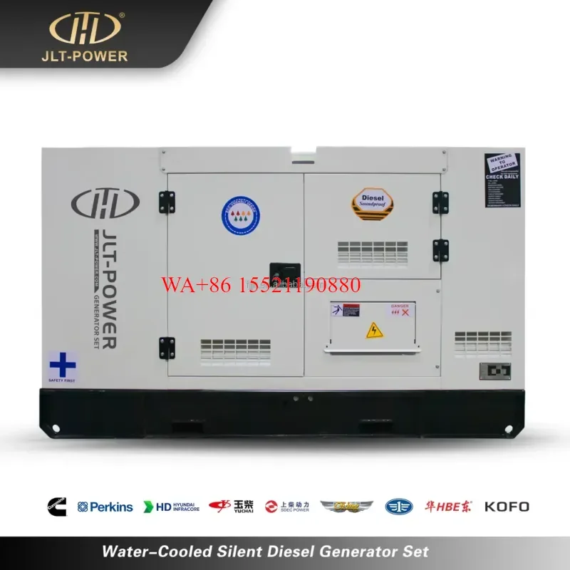 WMWMNU for 16kw Container Type Silent Diesel Generator 50Hz Auto Start AC Single Phase Output 110V Industrial Emergency Power