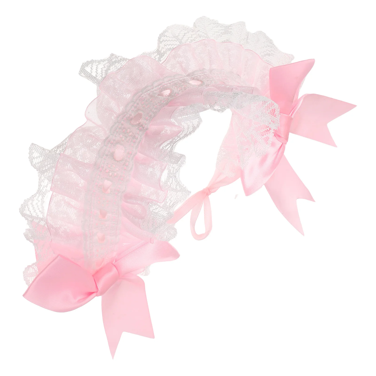 

Lace Headband Retro Lolita Hair Accessory Vintage Comfortable Elastic Maid Costume Kawaii Headdress Accessories