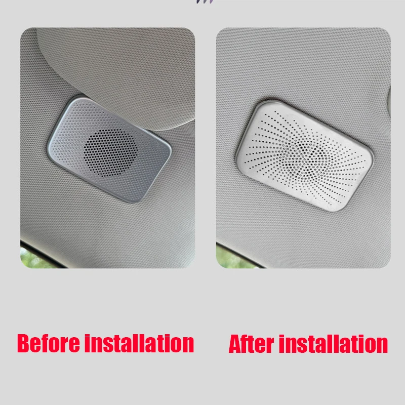 for Buick Electra E7 2026 Roof and roof horn cover made of stainless steel material interior modification parts