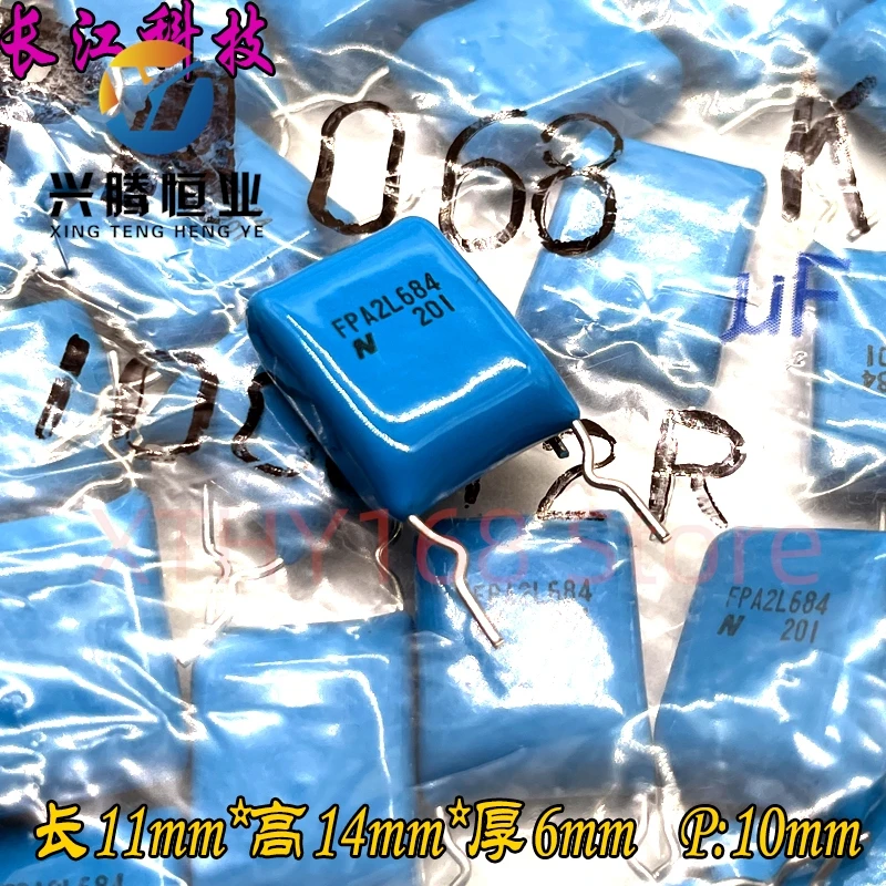 10PCS Nitsuko CBB 684 680nf 0.68uf 450v 400v Film Capacitor