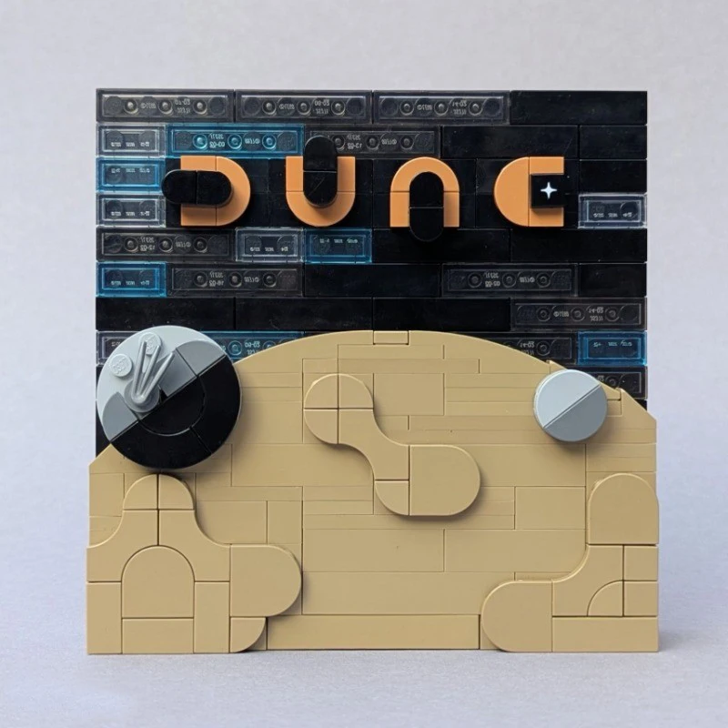 

164 шт. MOC Dune Imperium обложка художественные строительные блоки Рождественский подарок для родителей и детей интерактивные развивающие для детей и семьи