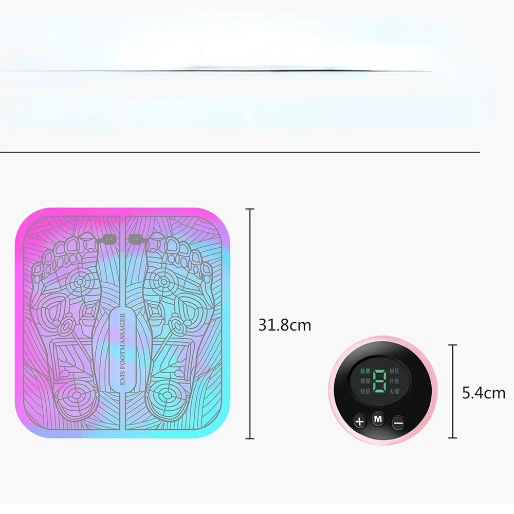 

Pulse Foot Massage Pad Physiotherapy Foot Therapy Machine USB Charging Foot Massager