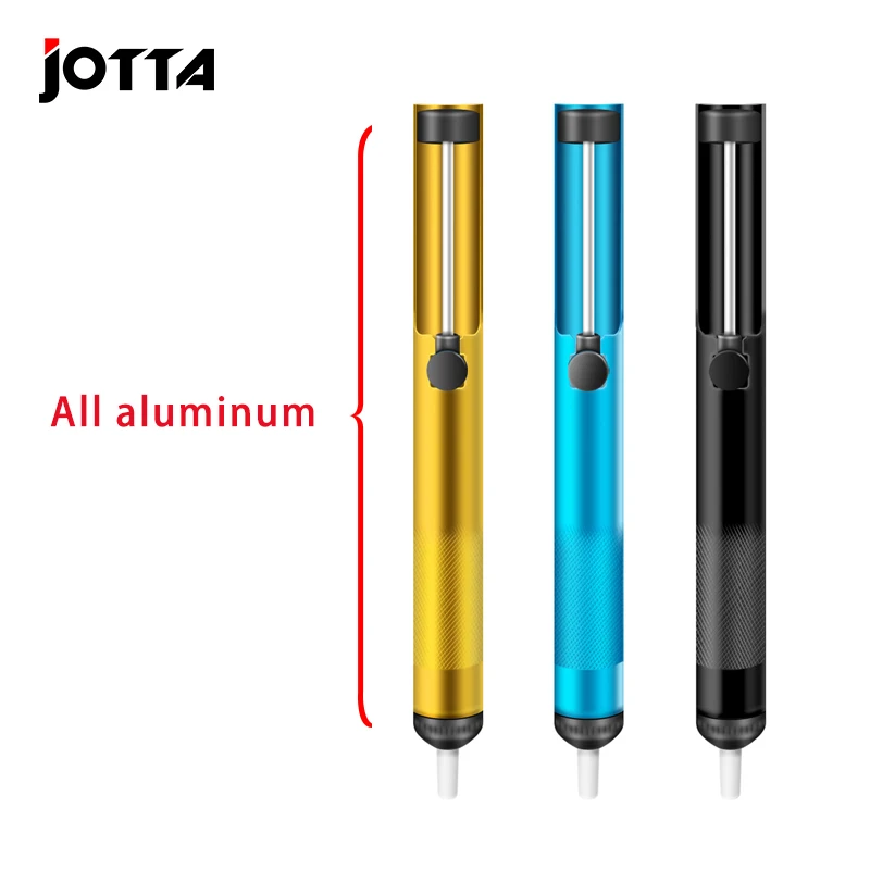 Bomba desoldadora de Metal de aluminio, pistola de estaño de succión, pluma de succión, eliminación de soldador al vacío, desoldador, herramientas