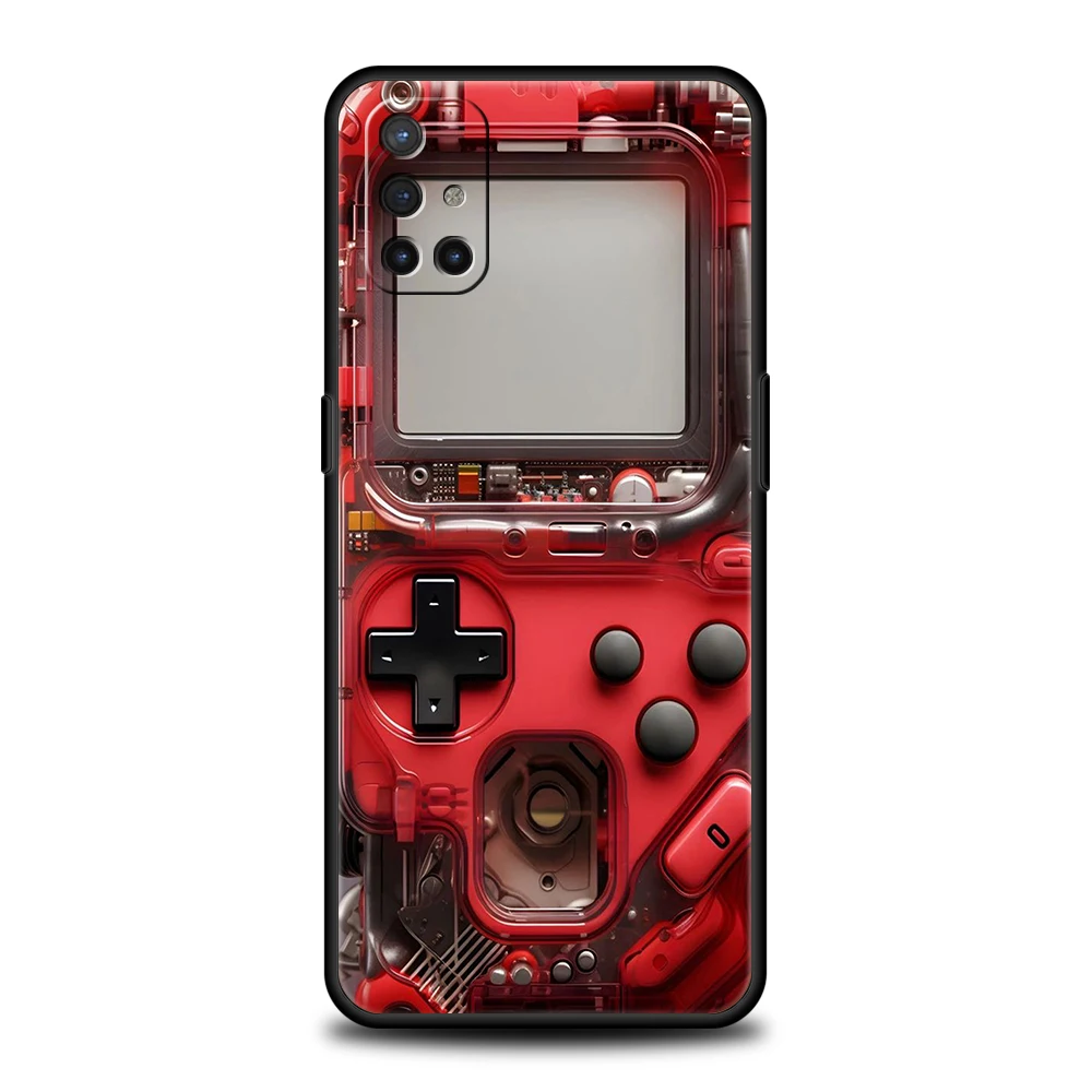 Video Game Boy Vintage GamePad Phone Case for Oneplus 11 10T Nord N100 N10 10 7 8 9 9R 7T 8T N200 CE 2 9RT Pro 5G Silicone Shell