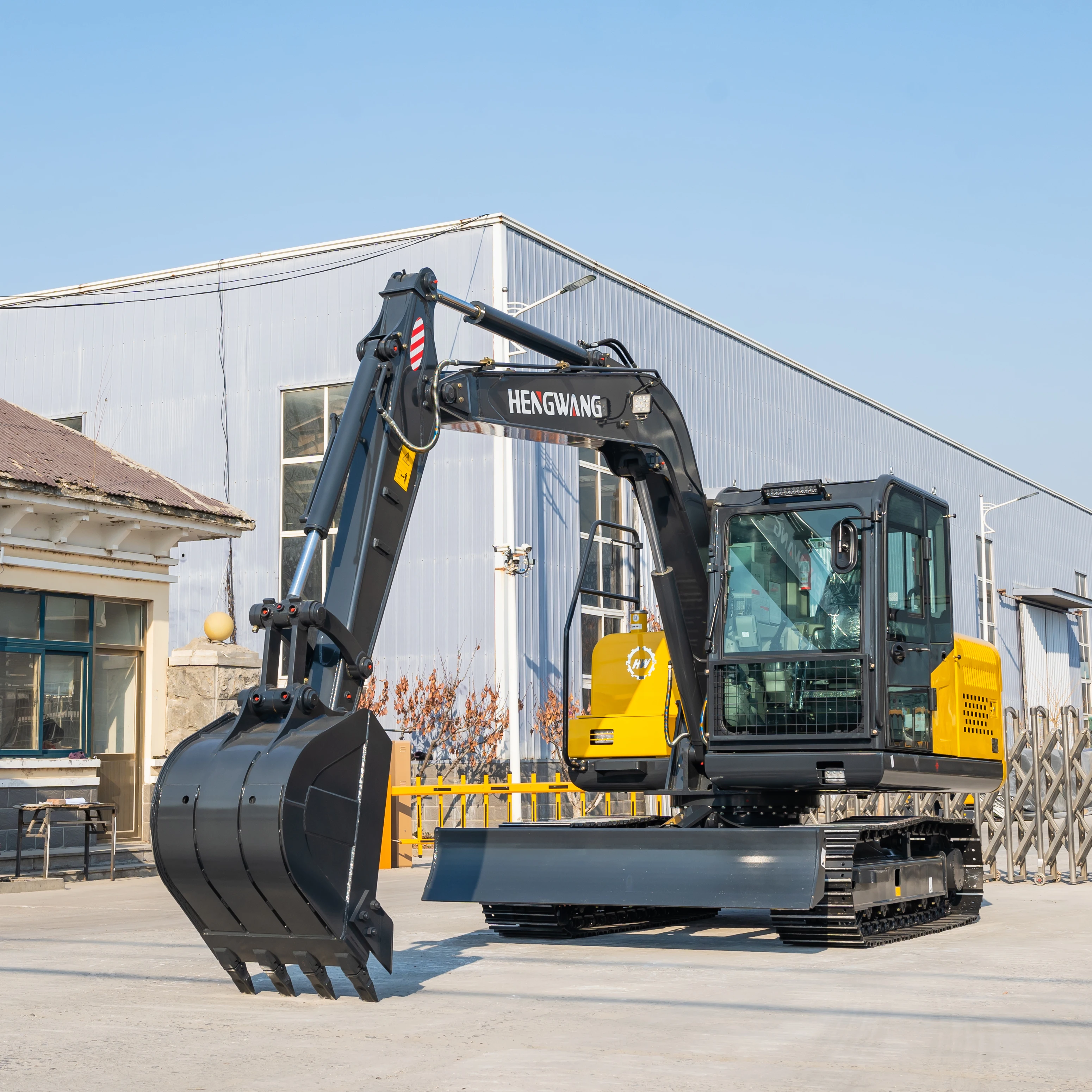 Excavadora de cadenas hidráuli - Heavy Equipment Excavator reseña y precio